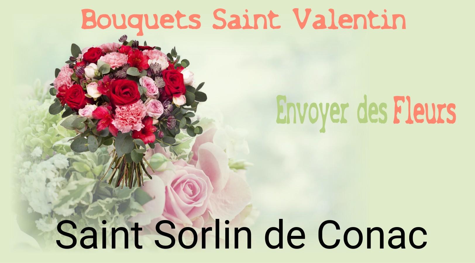 Roses de Saint-Valentin livrées à Saint-Sorlin-de-Conac